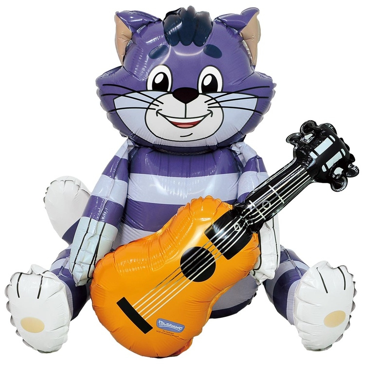 Шар Фигура AIR Простокваш Матроскин Гитара (в упаковке)